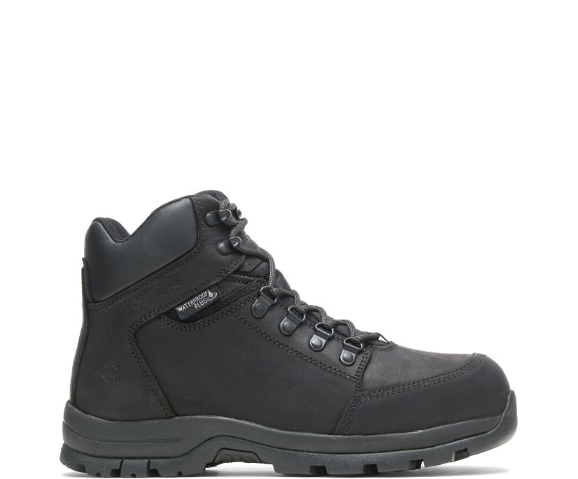 Bottes de Travail Wolverine Grayson Steel Toe Homme - Noir (TRJ265380)